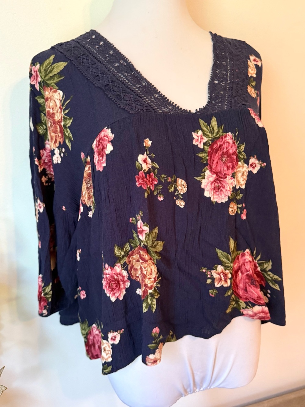Altar’d State Floral Blouse